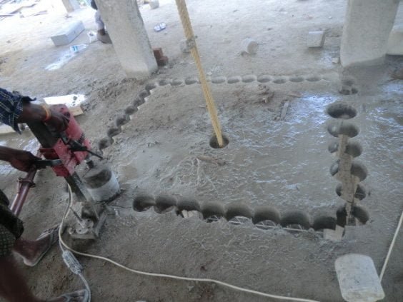 Concrete Cutting In Dubai With Coring