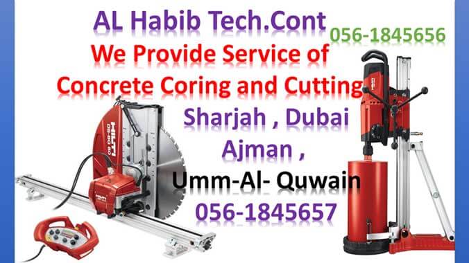 Core Cutting Service Dubai | 056-1845657